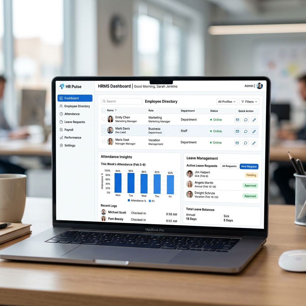 HRMS Dashboard